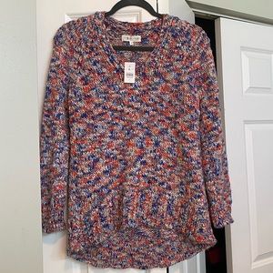 Lou and Grey Marled V-Neck Sweater